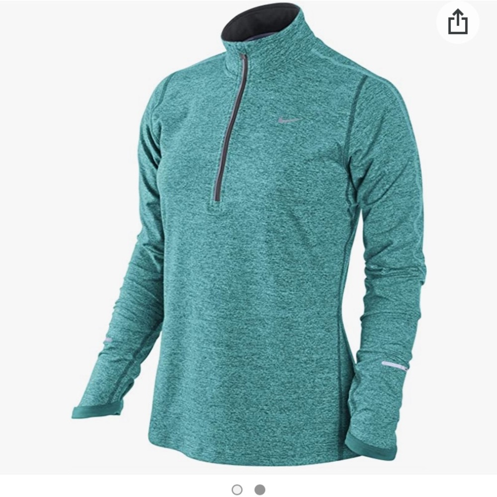 Nike Dri-Fit 3/4 element zip pullover